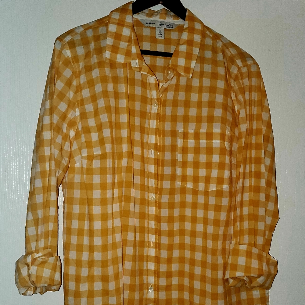 Old Navy Tops | Old Navy Classic Flannel Button Up